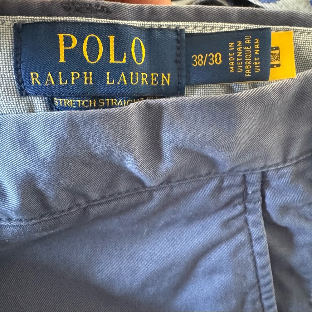 Polo Ralph Lauren Stretch Straight Fit Chino SZ 38 - Picture 3 of 5